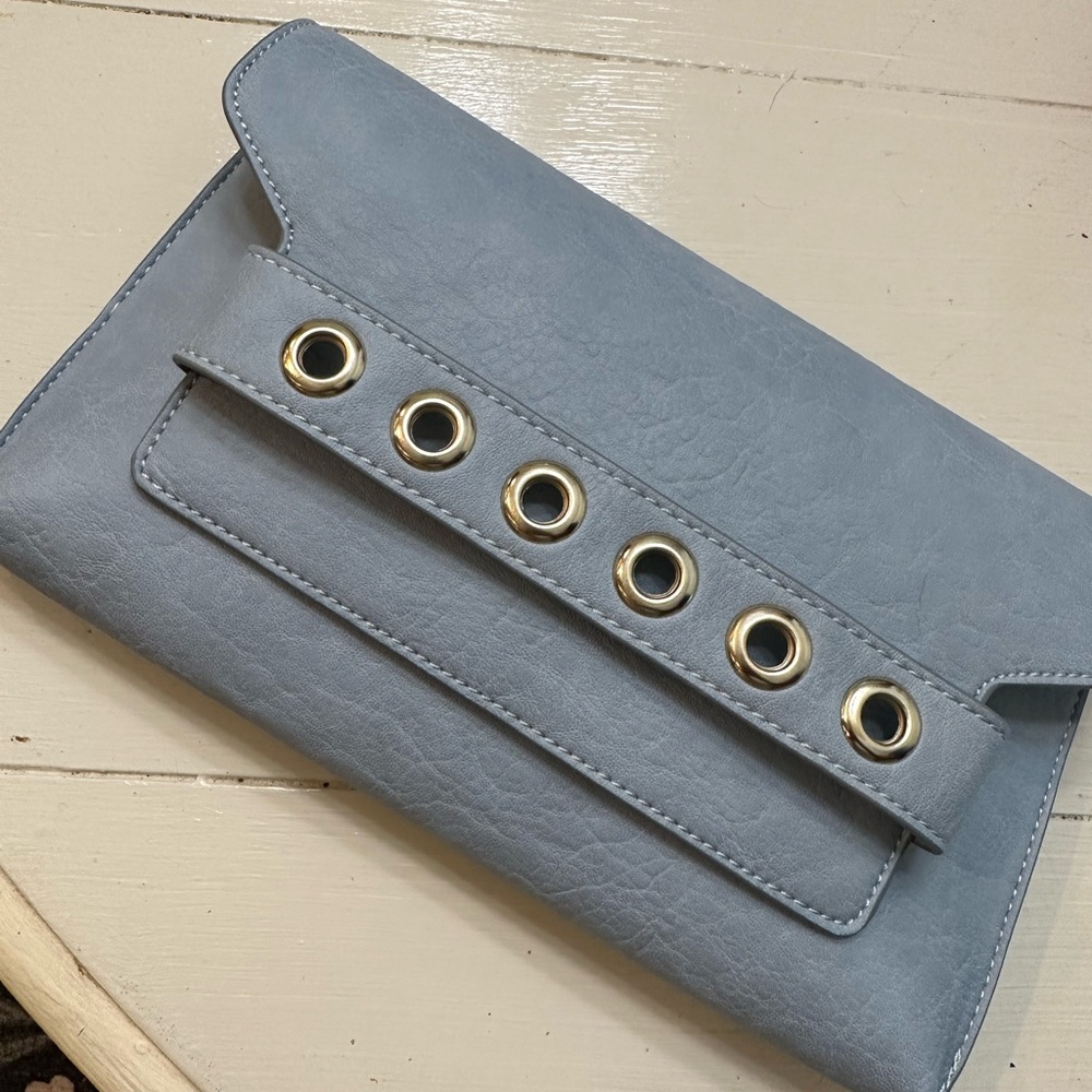 NWT Market & Spruce clutch with scarf detail - Picture 3 of 4